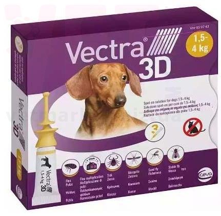 ������ 3D ����� ��� ����� 1,5-4 ��, 1 ���.*0,8 ��, Ceva Sante Animale. �����