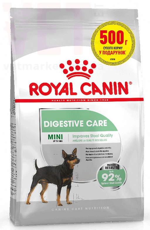 ���� ����� Mini Digestive Care, 2,5 �� + 500 � � �������. Canine Care Nutrition - ������� � ������� �������������