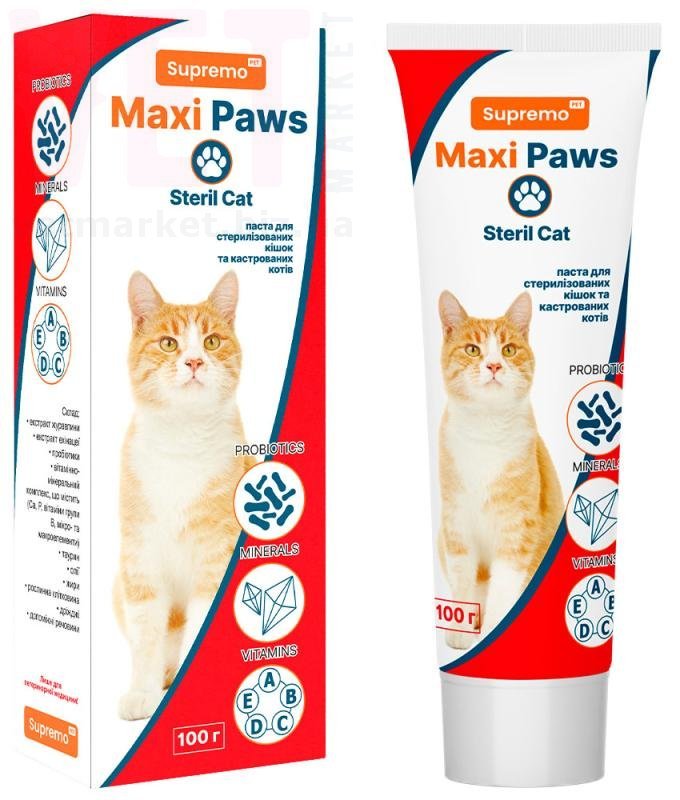 ��������� ����� ���� (Maxi Paws) ��� ��������������� �����, 100 �. ��� ����